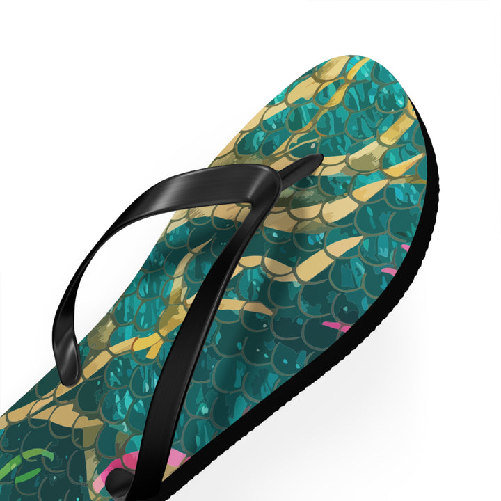 Flip Flops - Mermaid Scale Net