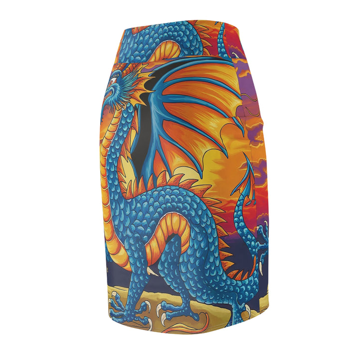 MexiDragon Pencil Skirt