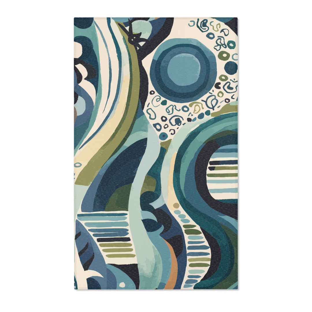 Bold Wave Area Rug