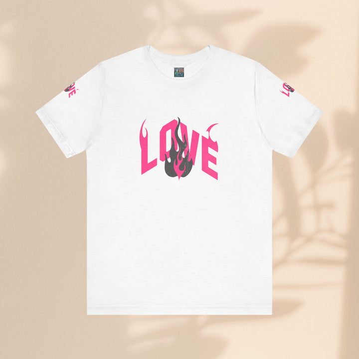 Unisex Jersey Short Sleeve Tee - LOVE