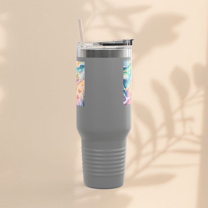 Ocean Vibes Insulated Travel Mug, 40oz