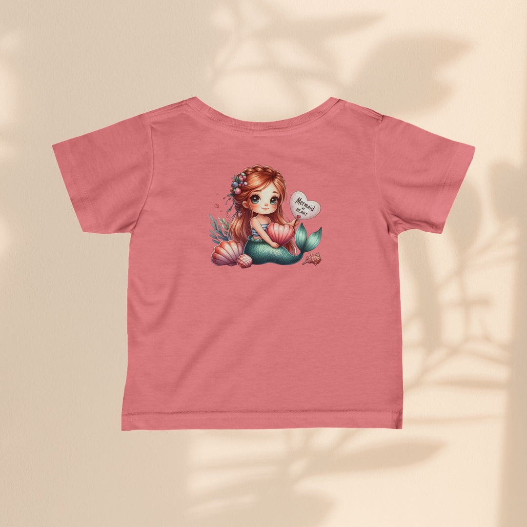 Infant Fine Jersey Tee - Mermaid At Heart