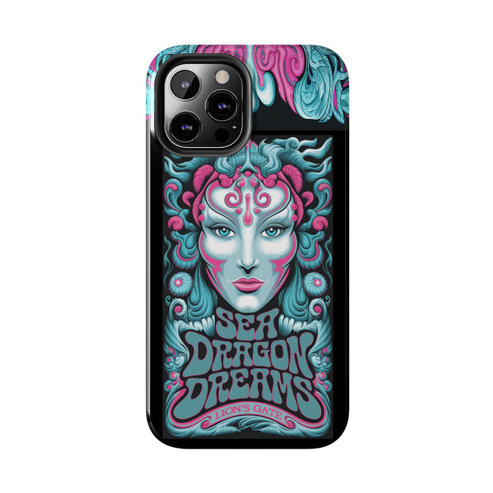 Tough Phone Cases - Sea Dragon Dreams Psychedelic