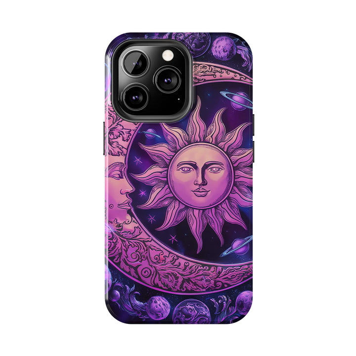 Tough Phone Cases - Purple Moon