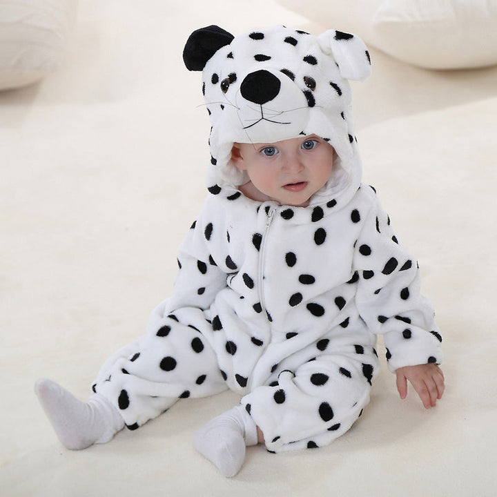 Baby Cotton Flannel Romper for Fall and Winter