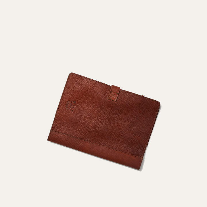 Large Leather Journal Cover – Full-Grain Leather Notebook Organizer