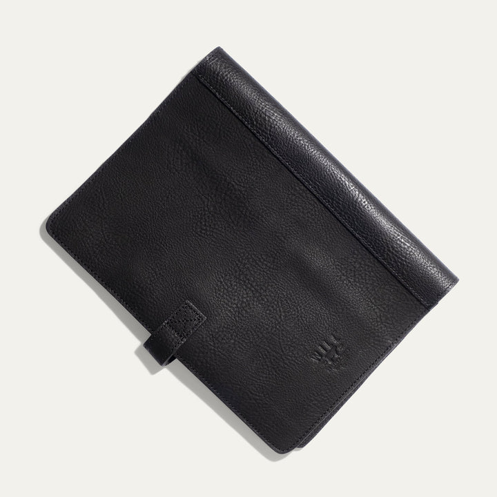 Large Leather Journal Cover – Full-Grain Leather Notebook Organizer