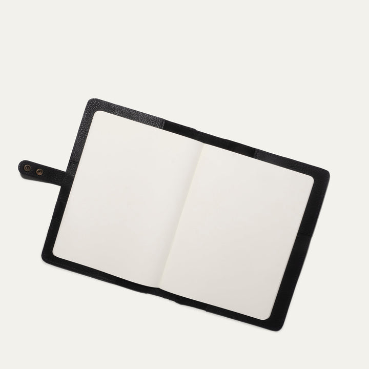 Large Leather Journal Cover – Full-Grain Leather Notebook Organizer