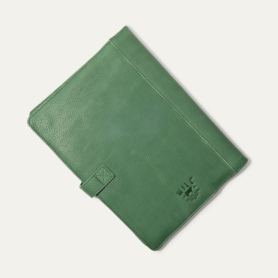 Large Leather Journal Cover – Full-Grain Leather Notebook Organizer