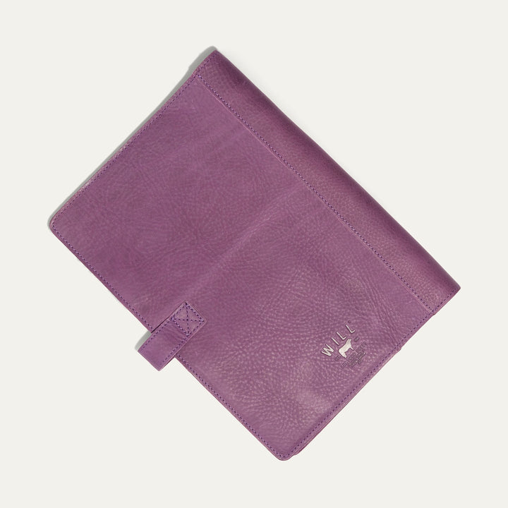 Large Leather Journal Cover – Full-Grain Leather Notebook Organizer