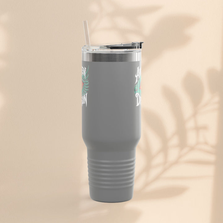 Dragon Insulated Travel Mug | 40oz | Awaken The Dragon | Perfect for Coffee Lovers, Eco-Friendly Designs