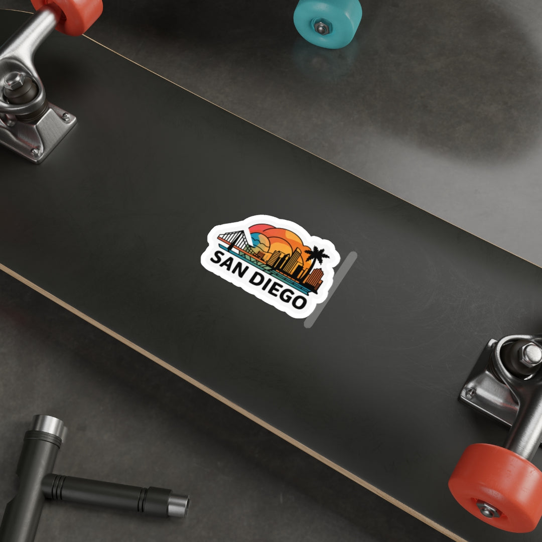 Die-Cut Stickers - San Diego California