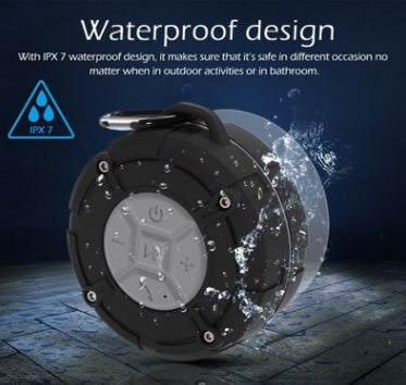 IPX7 Waterproof Bluetooth Suction Cup Speaker