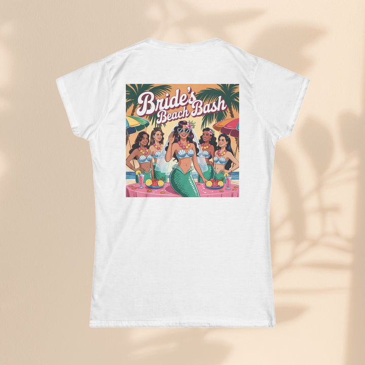 Bridal Beach Bash Tee, Tropical Party Shirt, Summer Wedding Celebration Top, Bride Tribe Gift, Bachelorette Bash Apparel