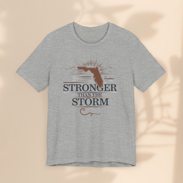 Unisex Jersey Short Sleeve Tee - Stronger Than The Storm