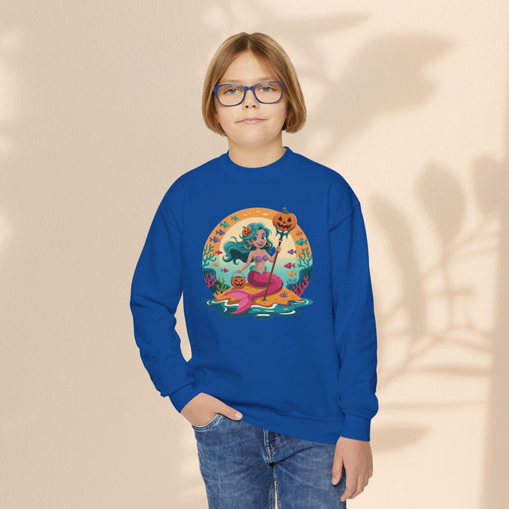 Enchanting Mermaid Halloween Youth Sweatshirt