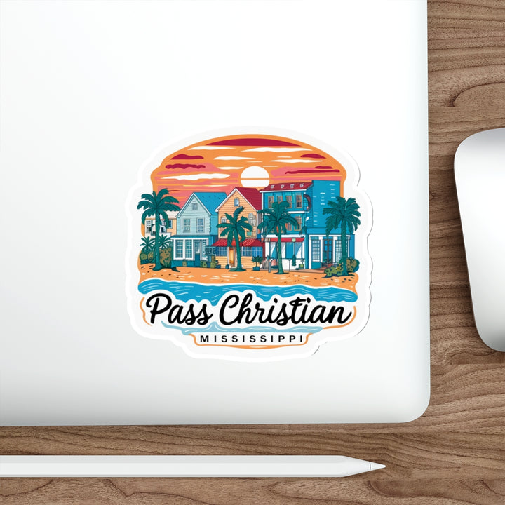 Die-Cut Stickers - Pass Christian Mississippi