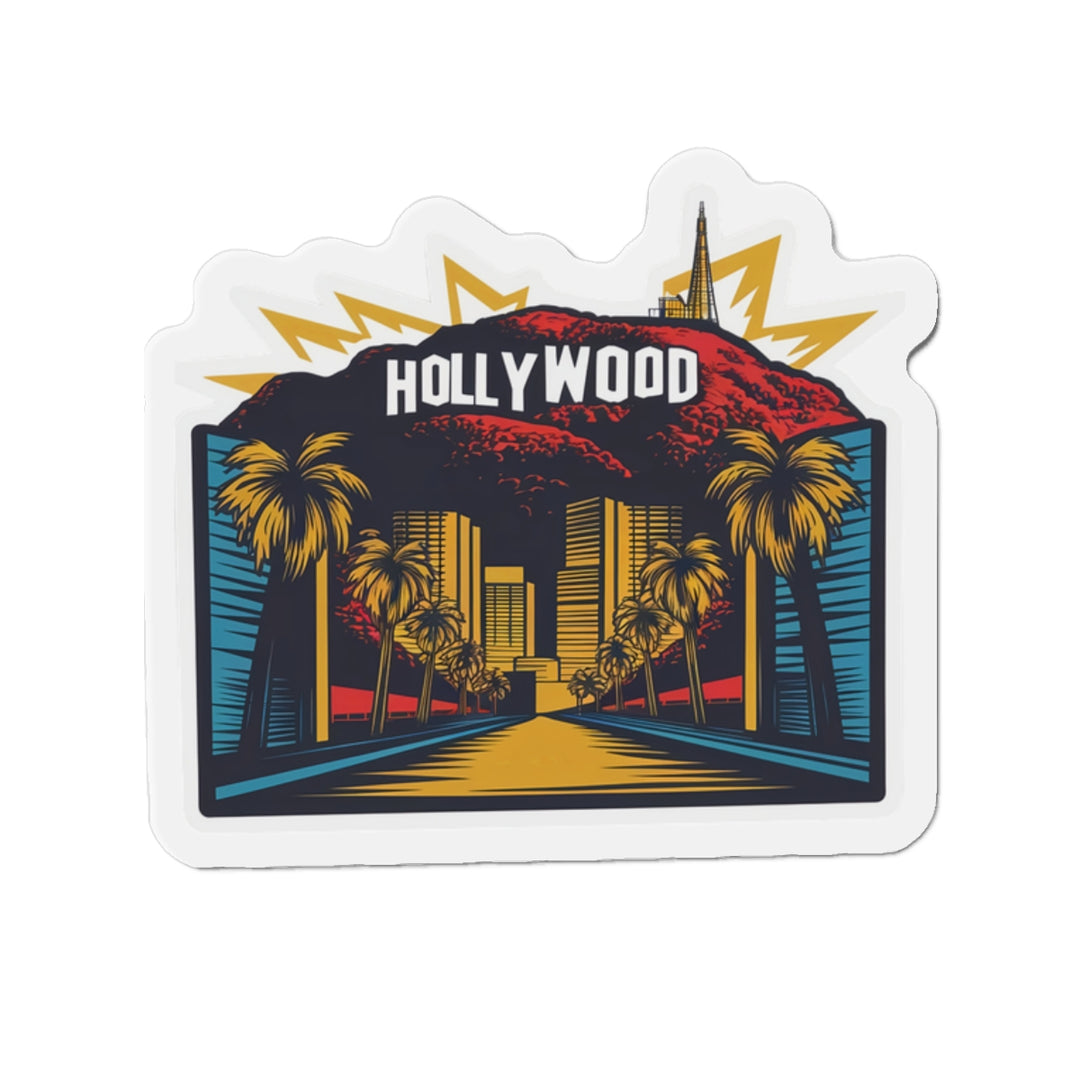 Die-Cut Magnets - Hollywood California