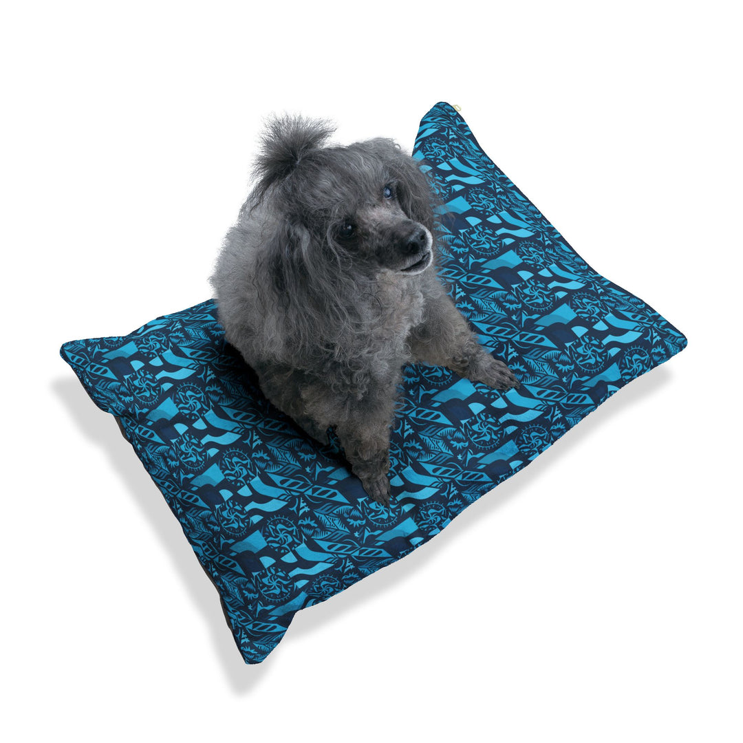 Tribal Blue Pet Bed