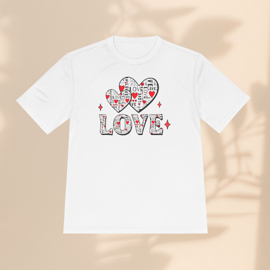 Unisex Moisture Wicking Tee - Love