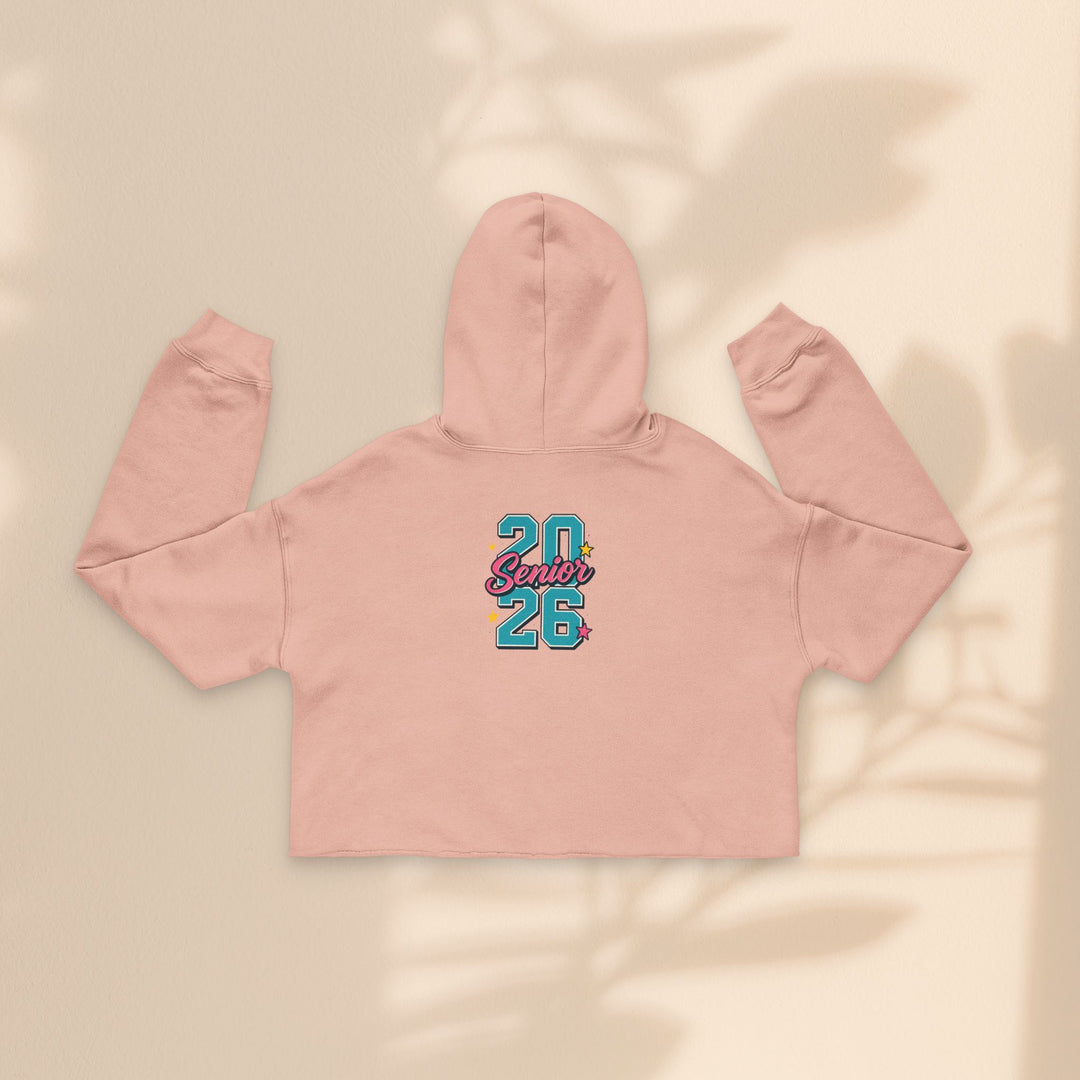 2026 Senior Women's Cropped Hoodie, Graduation Gift, Class of 2026