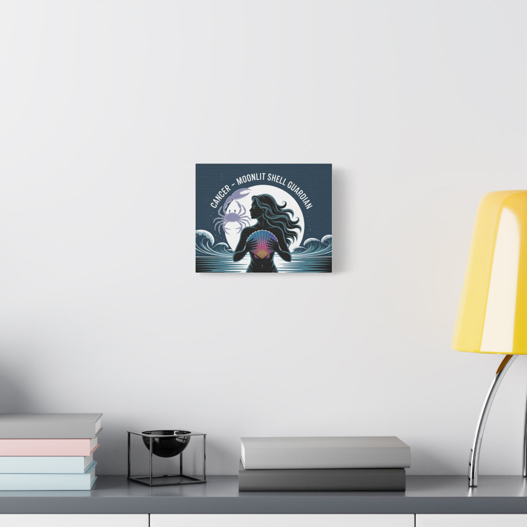 Zodiac Cancer Matte Stretched Canvas Wall Art