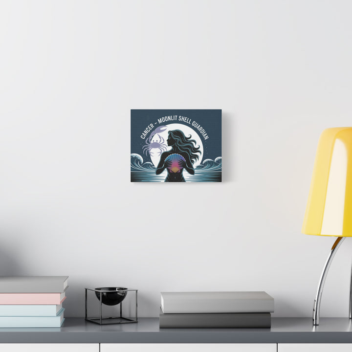 Zodiac Cancer Matte Stretched Canvas Wall Art