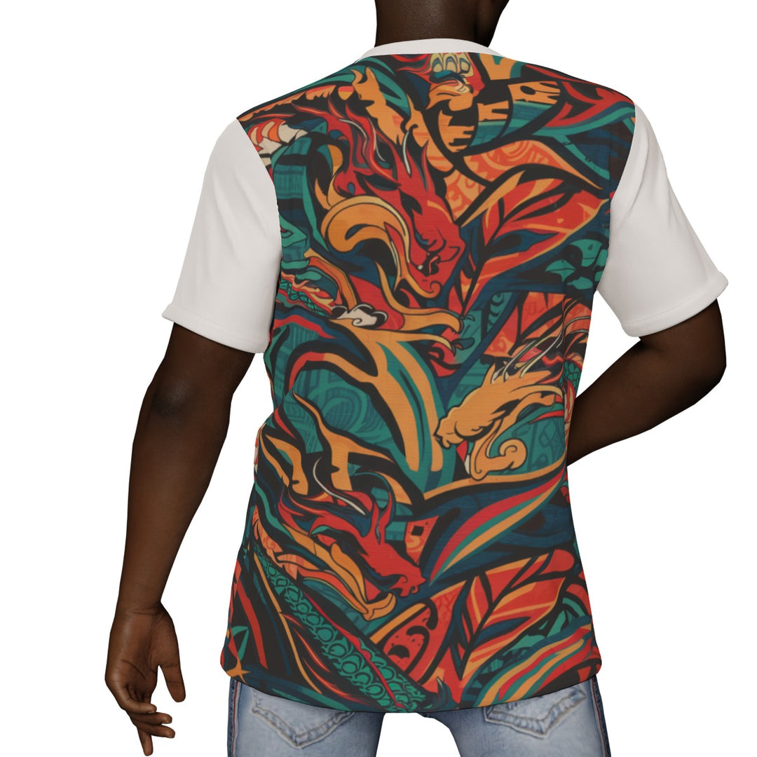 Dragon Energy V-Neck T-Shirt