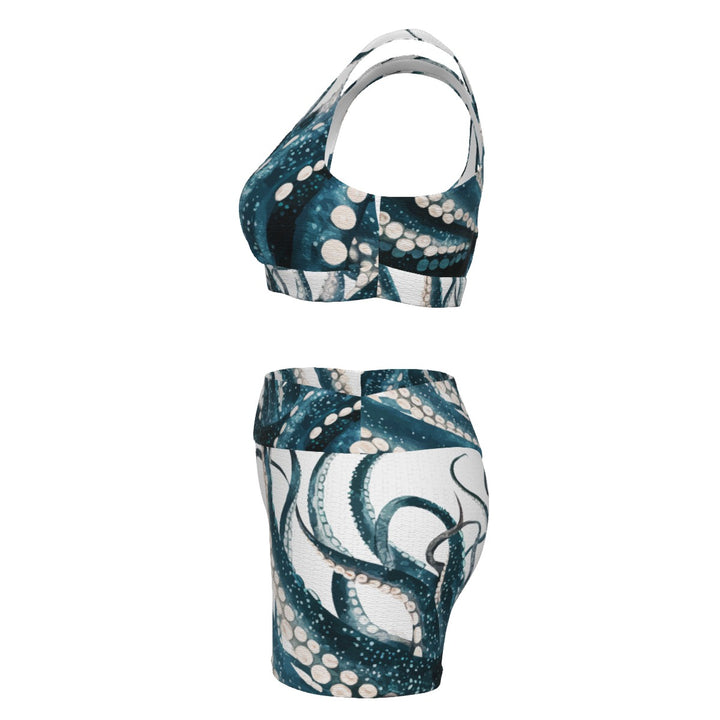 Octopus Women's Sports Bra Suit