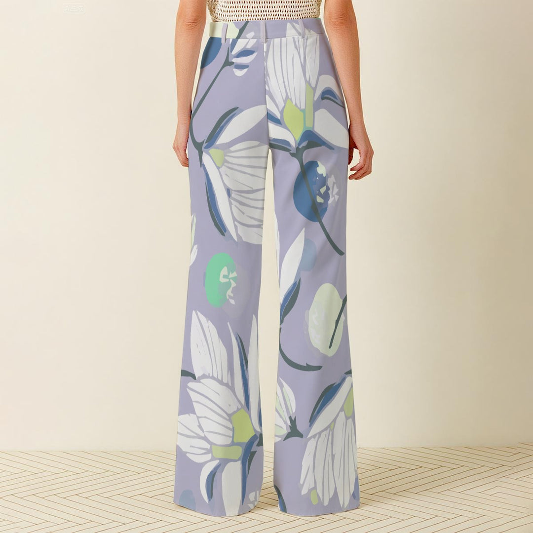 Flower Wind Women's Wide Leg Pants