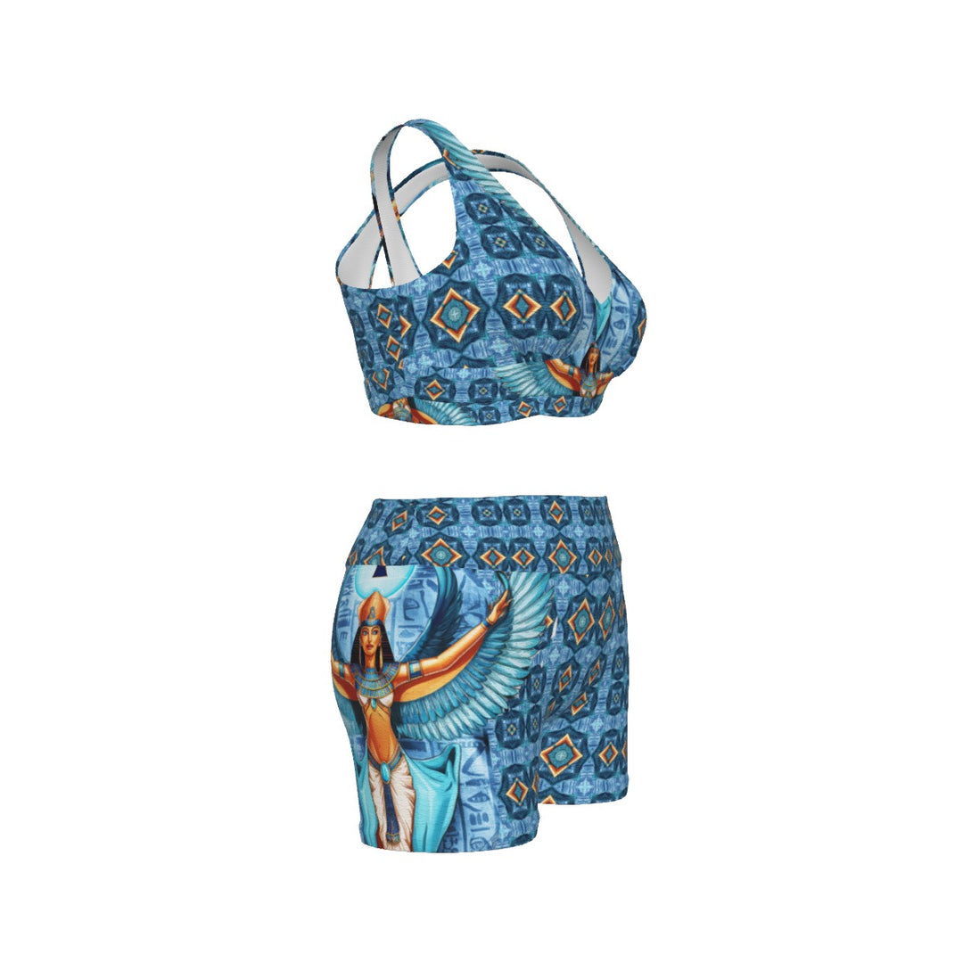 Mystical Egyptian Goddess Sports Bra