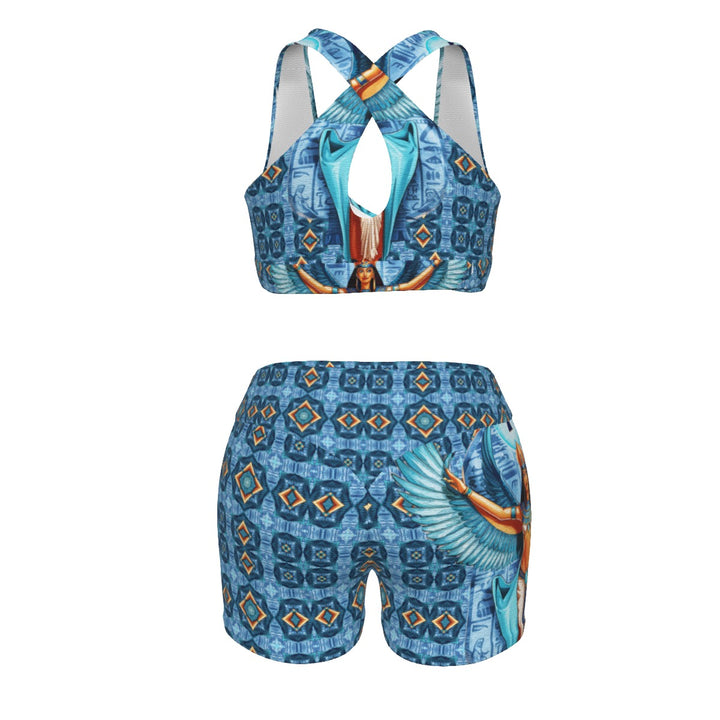 Mystical Egyptian Goddess Sports Bra