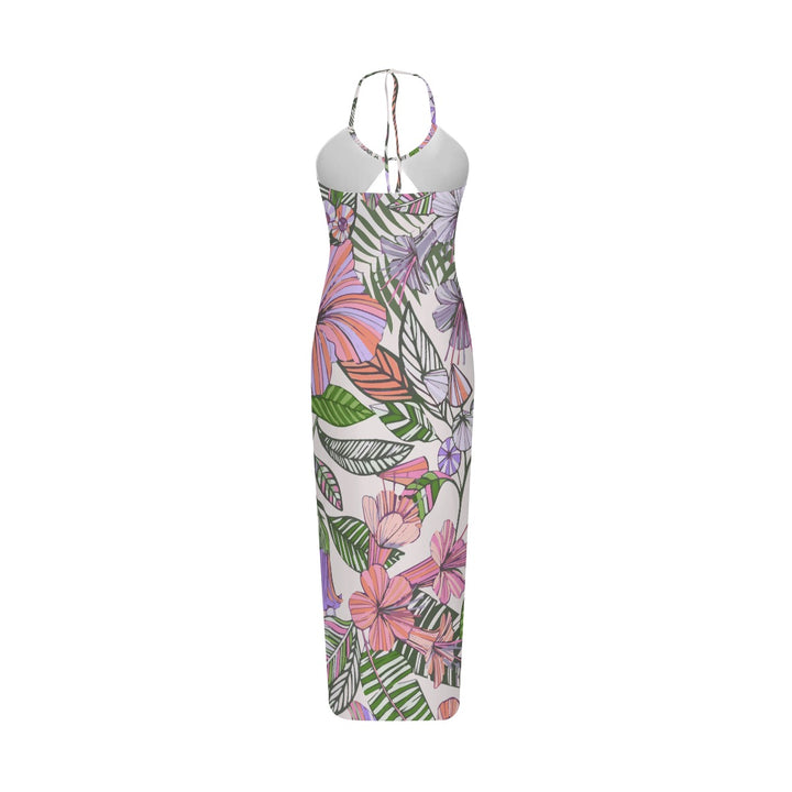 Flower Breezes Women’s Floral Cutout Cami Dress
