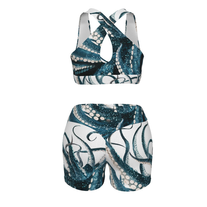 Octopus Women's Sports Bra Suit