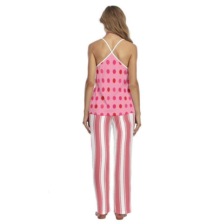 Pink Cutie Women’s Cami Top and Pajama Shorts Set