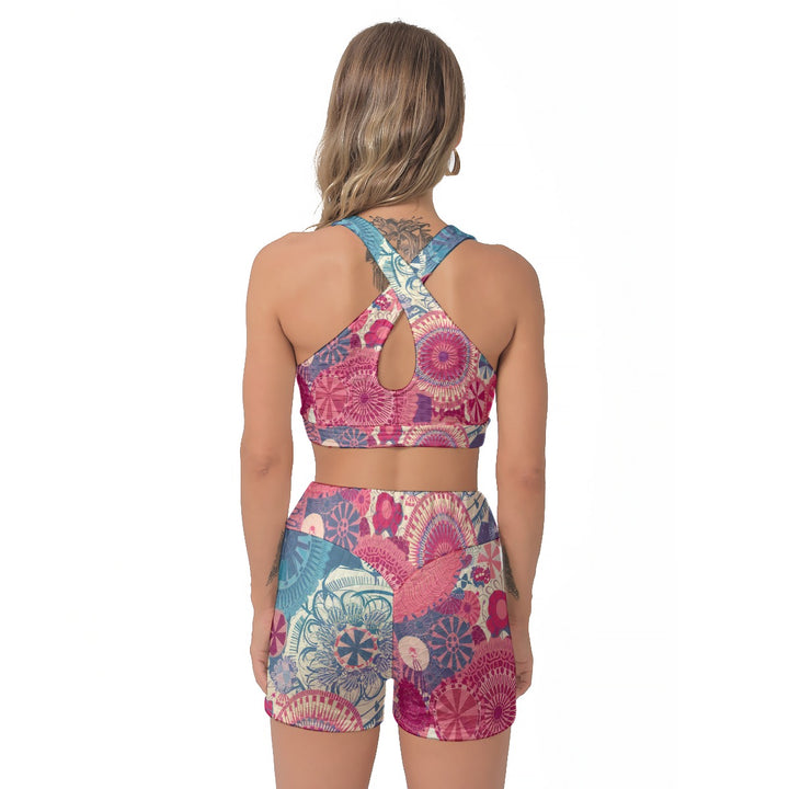 Country Fair Women’s Sports Bra Set