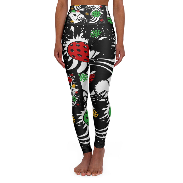 Yoga Leggings Pickleball Print