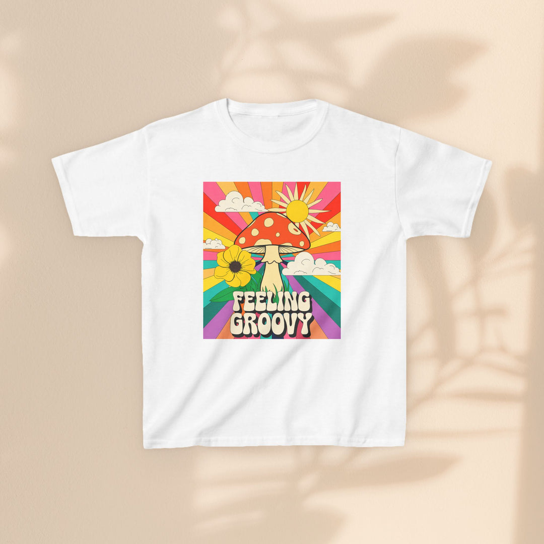 Kids Heavy Cotton™ Tee - Feeling Groovy