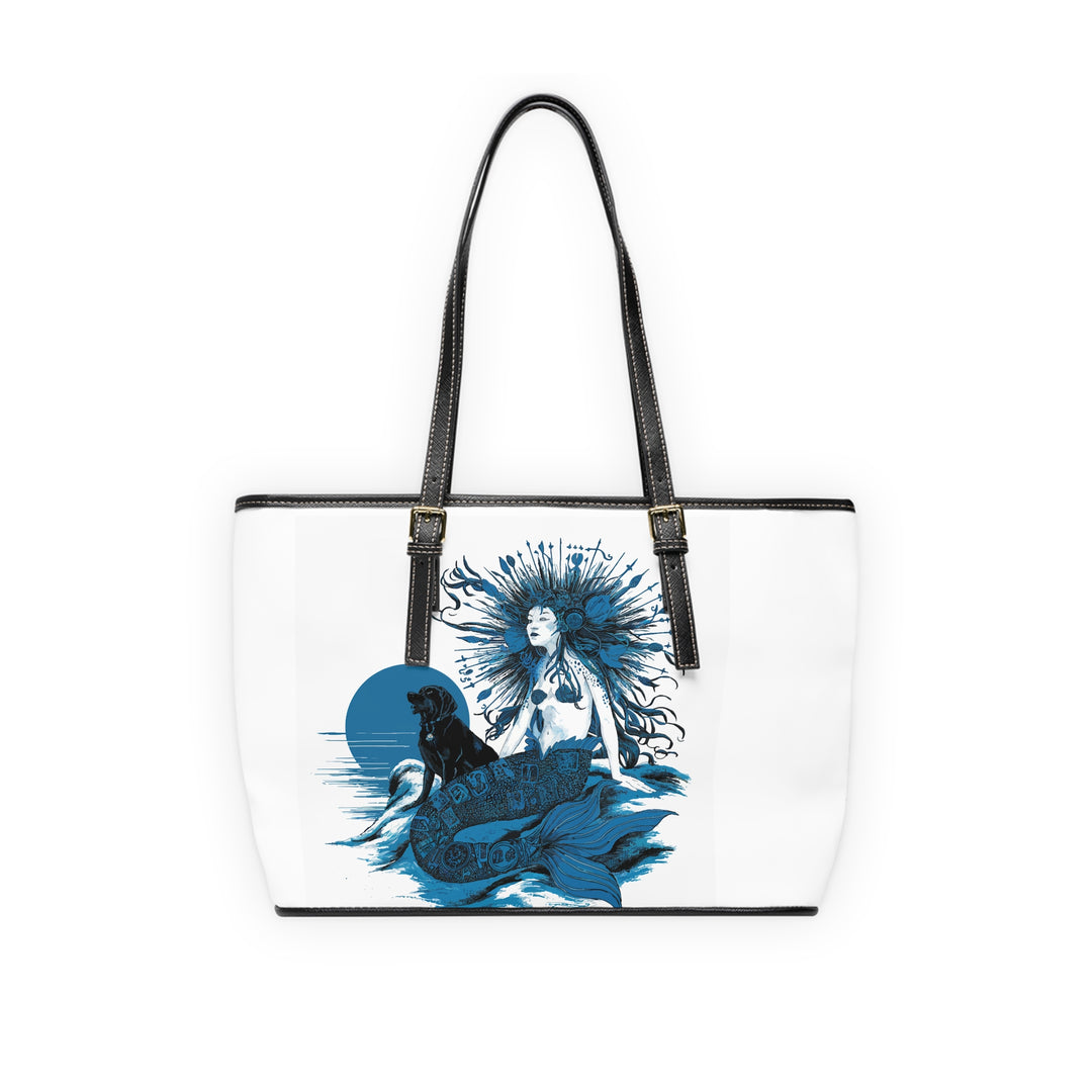 Shoulder Bag - Majestic Mermaid with Dog Design