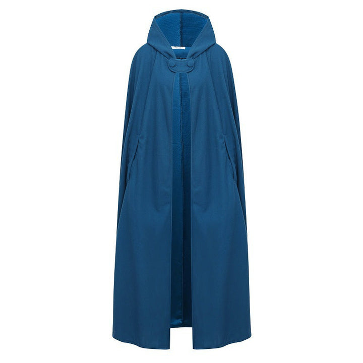 Women’s Hooded Tie-Front Shawl – Cozy Fashion Cape