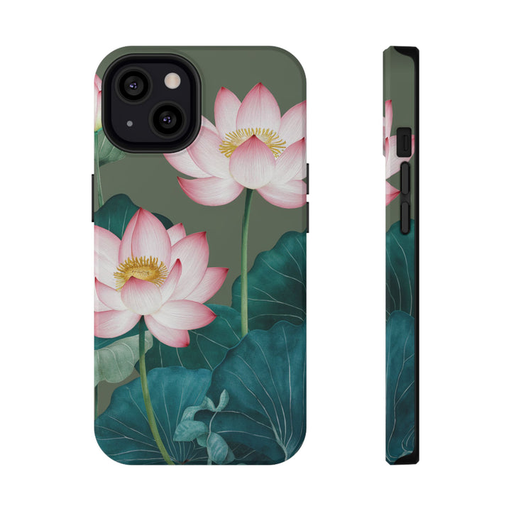 Impact-Resistant Cases - Lotus Flowers