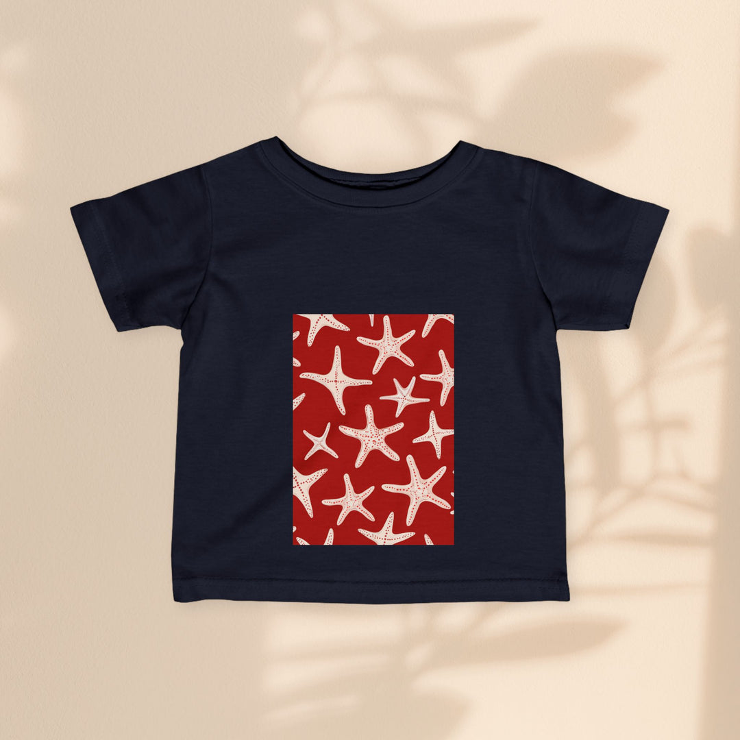 Infant Fine Jersey Tee - Red Star