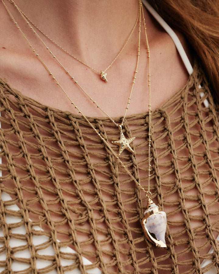 Sea Seeker Shell Necklace – Ocean-Inspired Jewelry by Bryan Anthonys