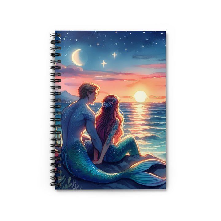 Spiral Notebook - Ruled Line - Mer Love