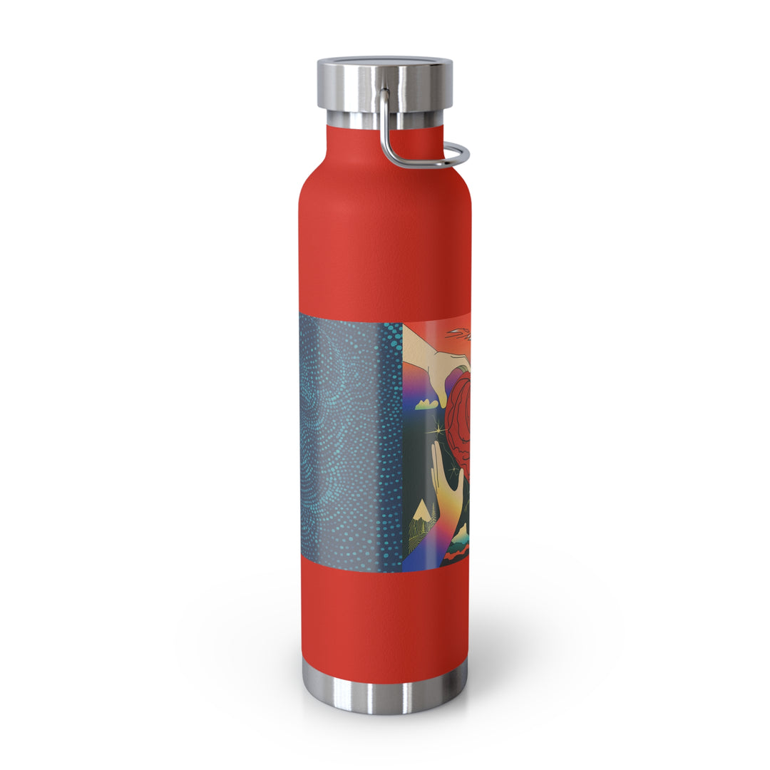 Copper Vacuum Insulated Bottle, 22oz - Give You My Heart