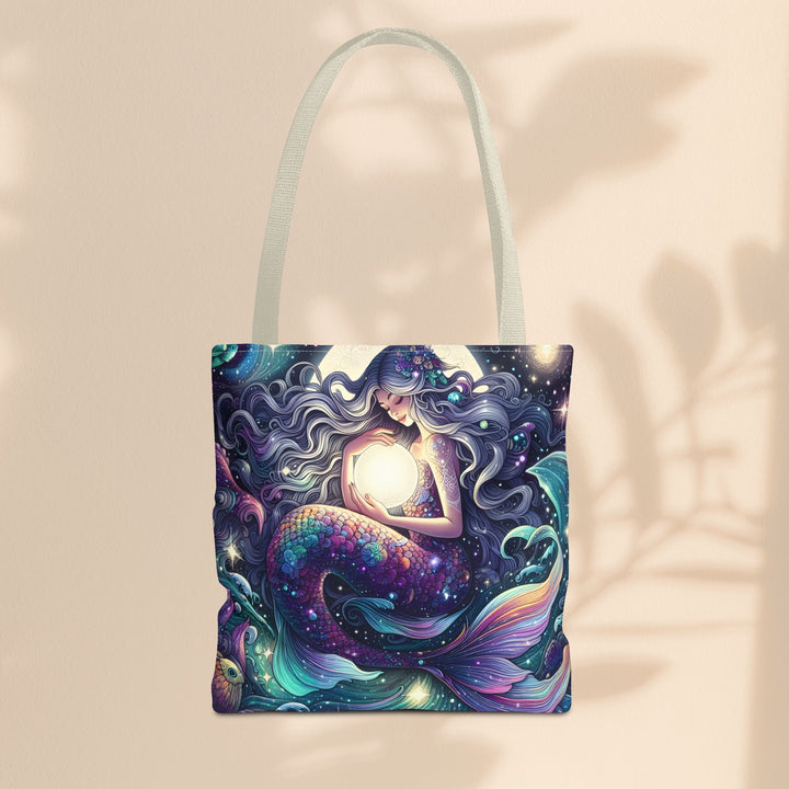 Celestial Mermaid Secret Tote Bag – Stylish Reusable Beach Trip Bag