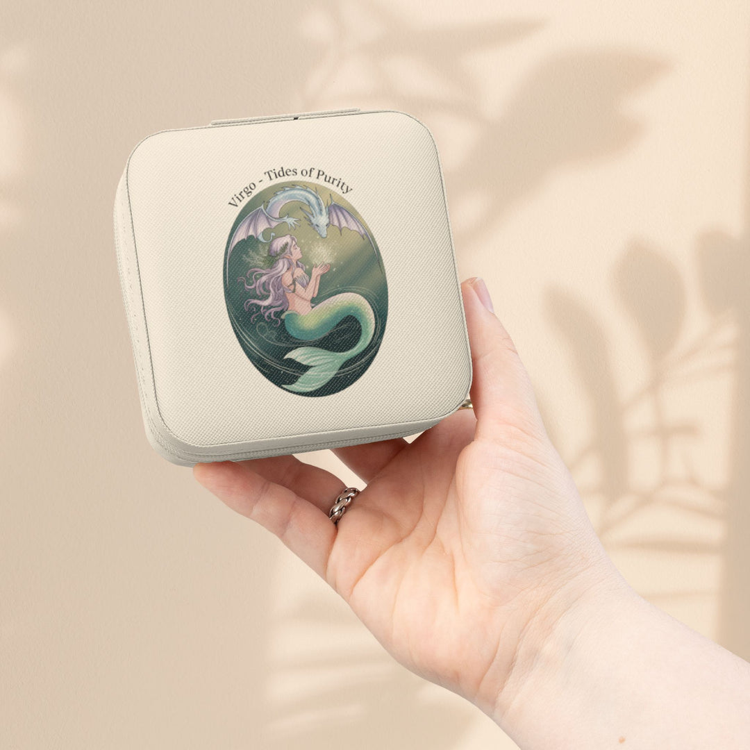 Virgo Jewelry Travel Case — Compact Zodiac Organizer