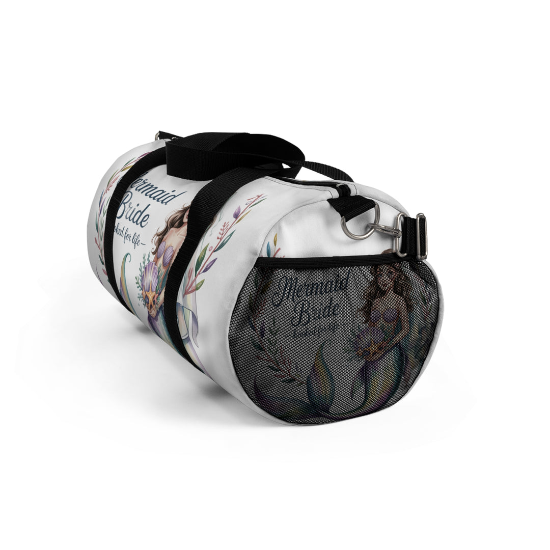 Mermaid Bride Duffel Bag – Bachelorette Party, Beach Getaway & Bride-to-Be Gift