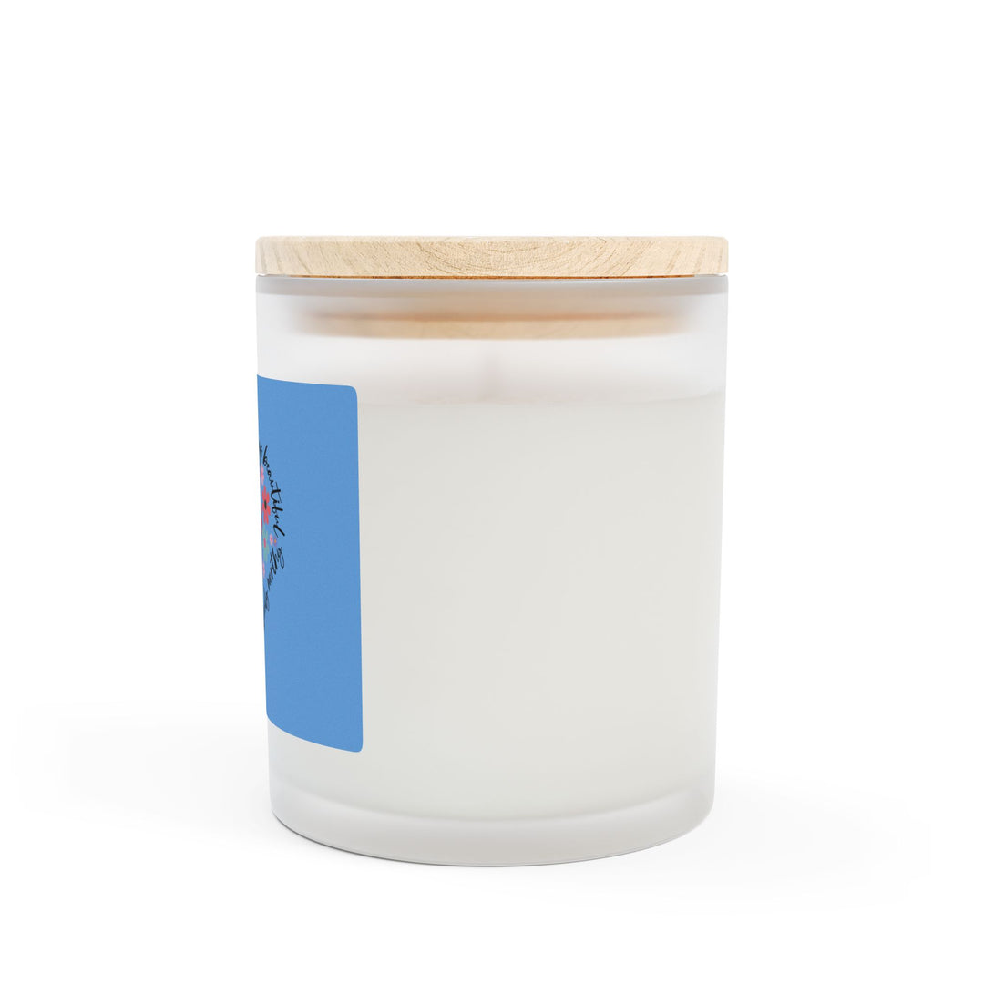 Candle - Frosted Glass Candle, 11oz 'Forever Loved'