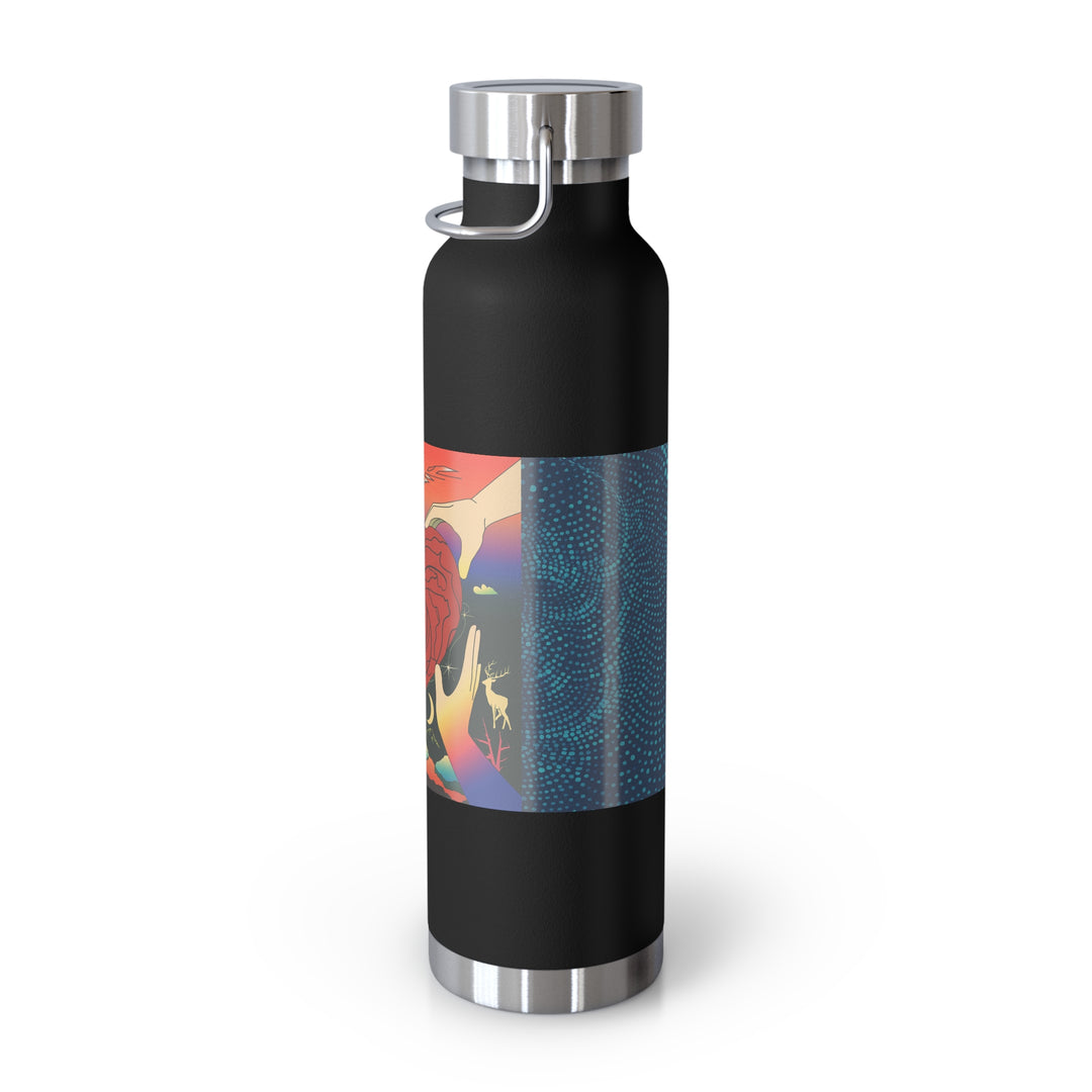 Copper Vacuum Insulated Bottle, 22oz - Give You My Heart